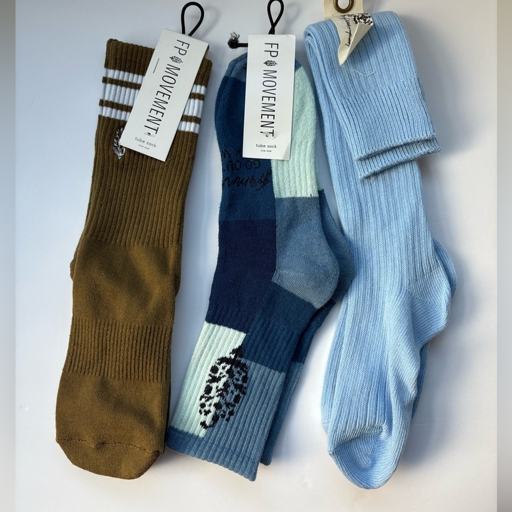 Set of 3 NWT Free People Socks